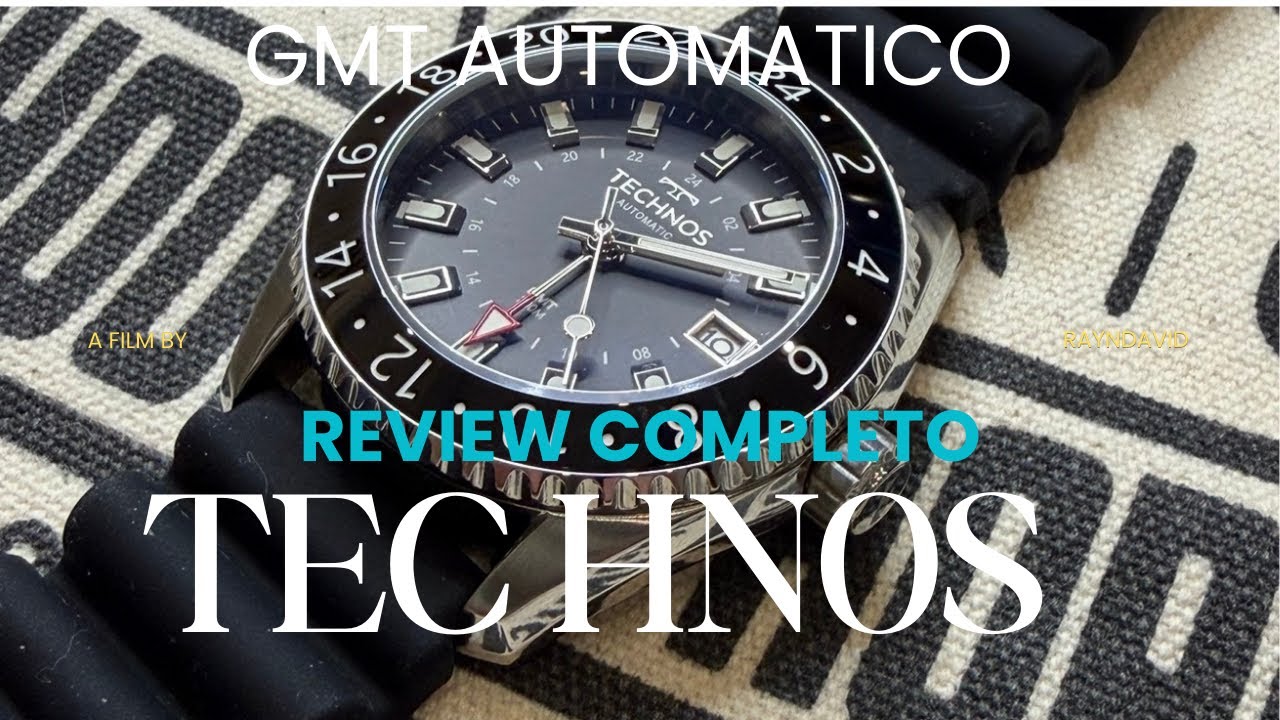 Technos GMT Automático! Acompanhem o review completo desse relógio que marcou o ano de 2025