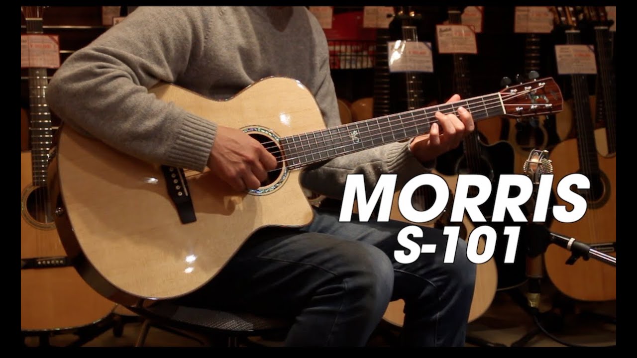 MORRIS S-101 Ver.III Demo - 進化し続けるフィンガースタイルギター モーリス Sシリーズ