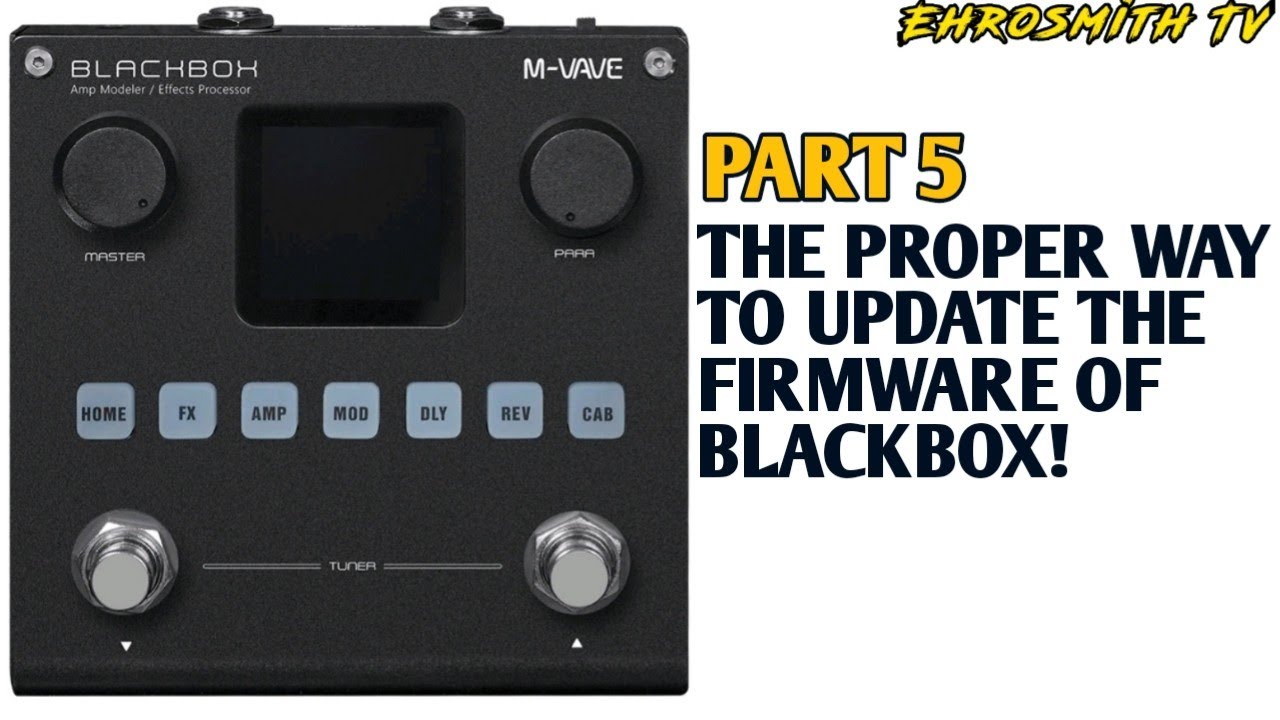 M-Vave BlackBox Firmware Upgrade Tutorial | How to Update the Firmware of M-Vave BlackBox