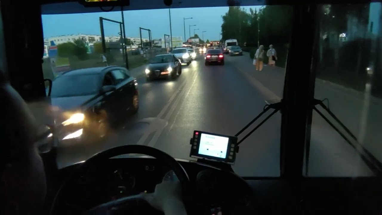 Przejazd Linią 527 Mza Warszawa Grodzisk - Metro Kondratowicza