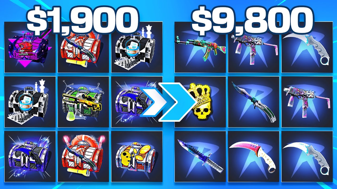 This Case Battle Turned My $1900 Into $9800?!