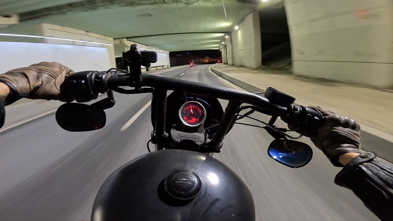 [4K] Harley Davidson 48 ASMR (Pure Exhaust Sound)