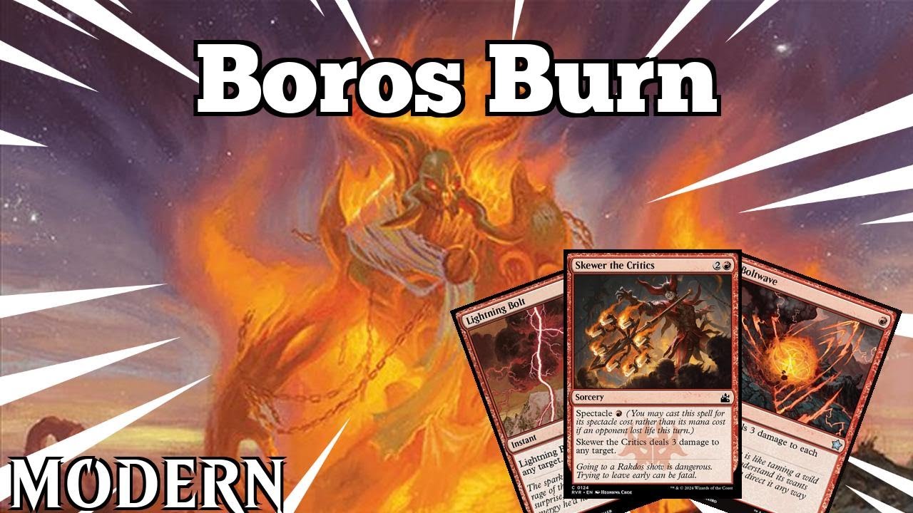 The Return of Life Control! | Boros Burn | Modern | MTGO