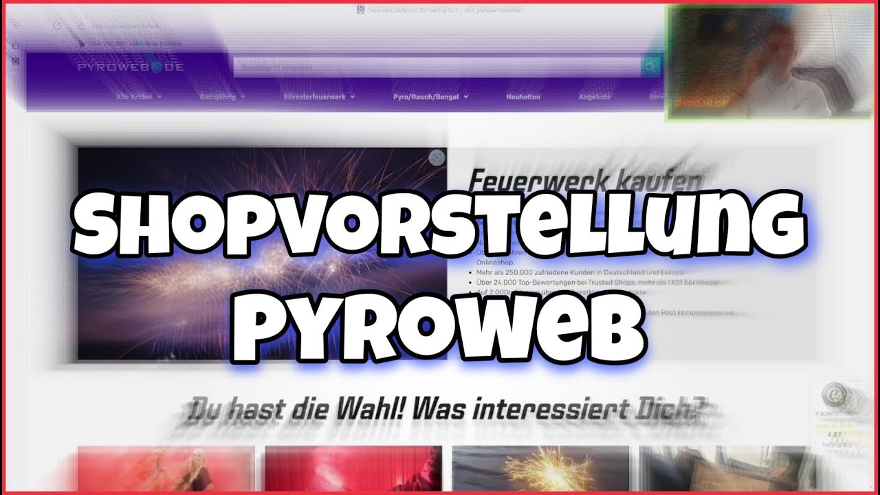 PYROWEB - FEUERWERK ONLINE BESTELLEN?! | Shopvorstellung #3