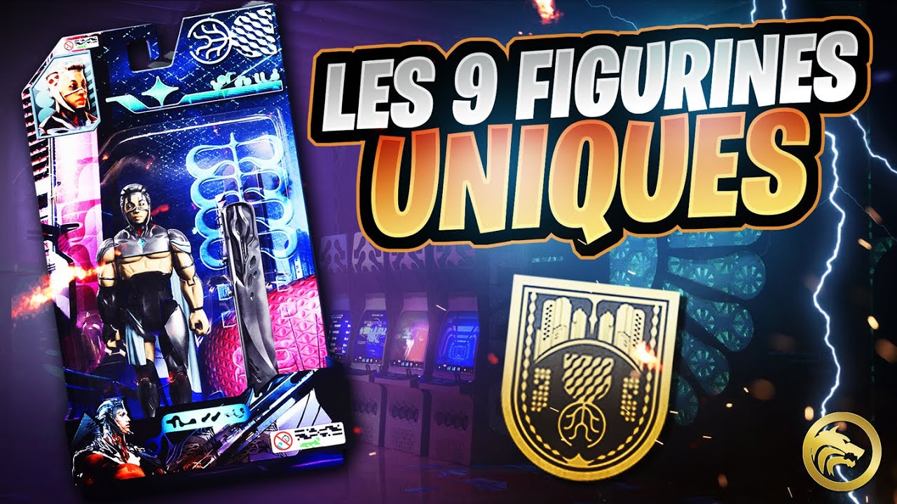 Destiny 2 - LES 9 FIGURINES UNIQUES DE NEOMUNA! Emplacements, Titre Combattant Virtuel & Triomphe