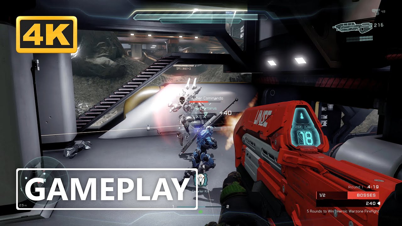 Halo 5 Warzone Firefight XSX Gameplay 4K