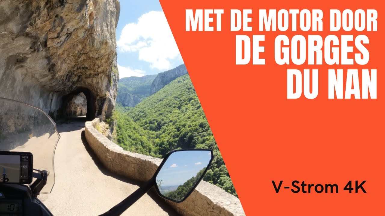 Met de motor door de Gorges du Nan