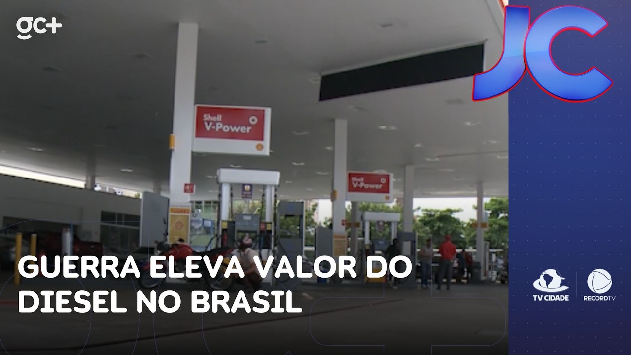 Guerra interrompe rotas de petróleo e eleva valor do diesel no Brasil | Jornal da Cidade