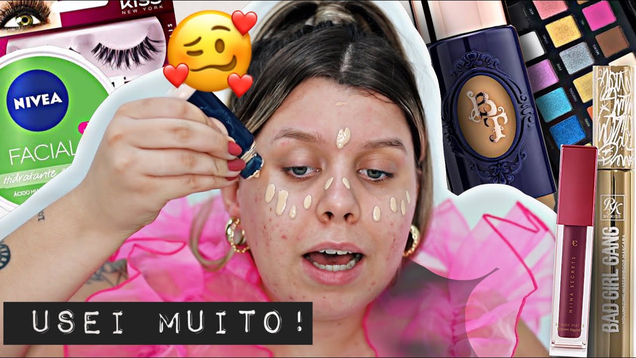 Se arrume comigo *USANDO* os meus *FAVORITOS* de *OUTUBRO*