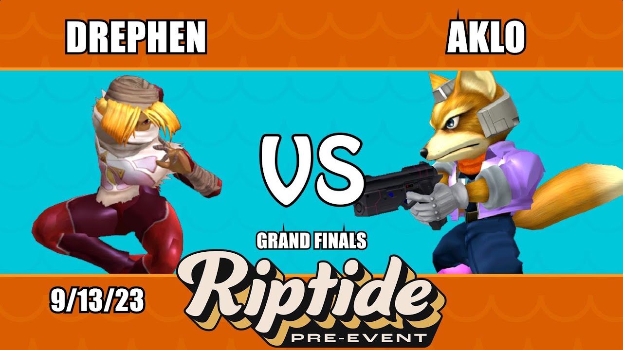 Riptide Prelocal - Grand Finals - Drephen (Shiek) Vs. Aklo (Fox)