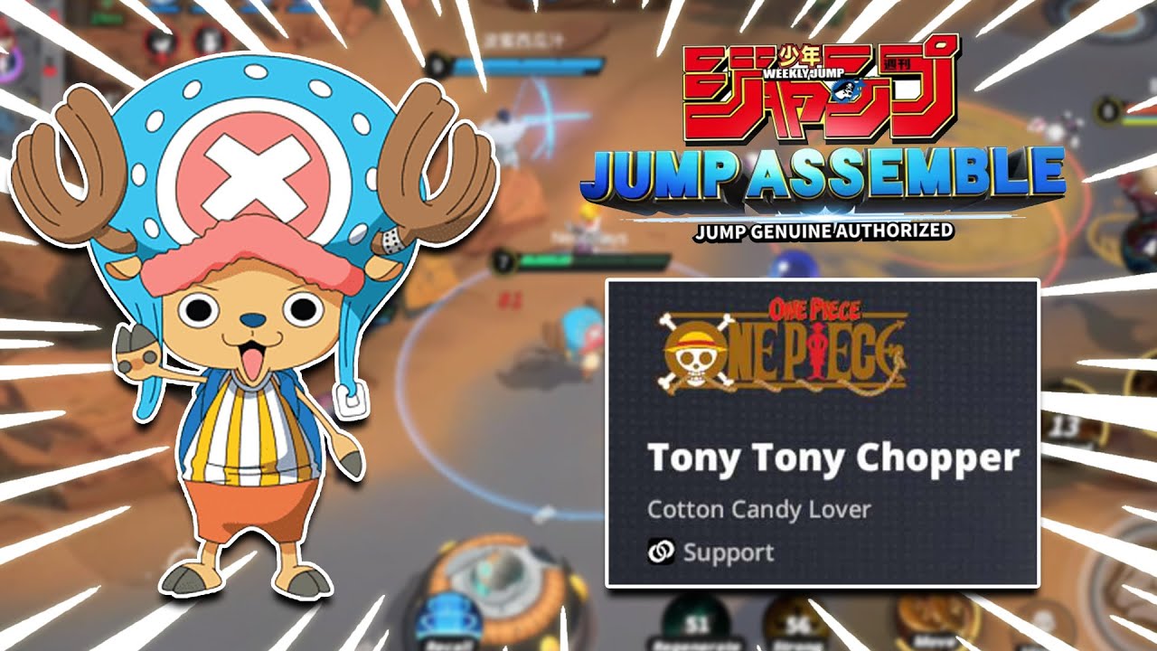 Jump Assemble: Tony Tony Chopper (Support) Gameplay No Commentary