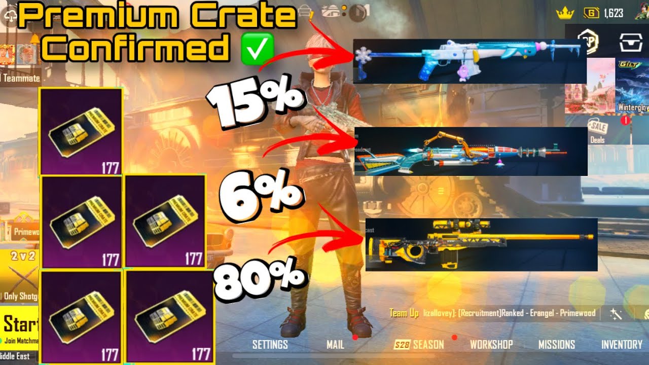 Next Primium Crate Confirmed ✅ New Gun Skin Confirmed ✅