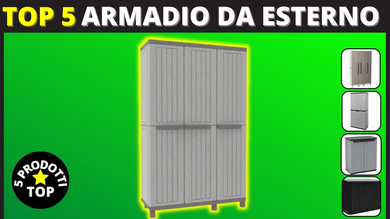 ARMADIO DA ESTERNO - I 5 Migliori Armadi da esterno (2023)