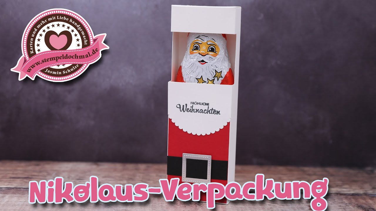 Tutorial: Nikolaus-Verpackung mit Produkten von Stampin' Up!