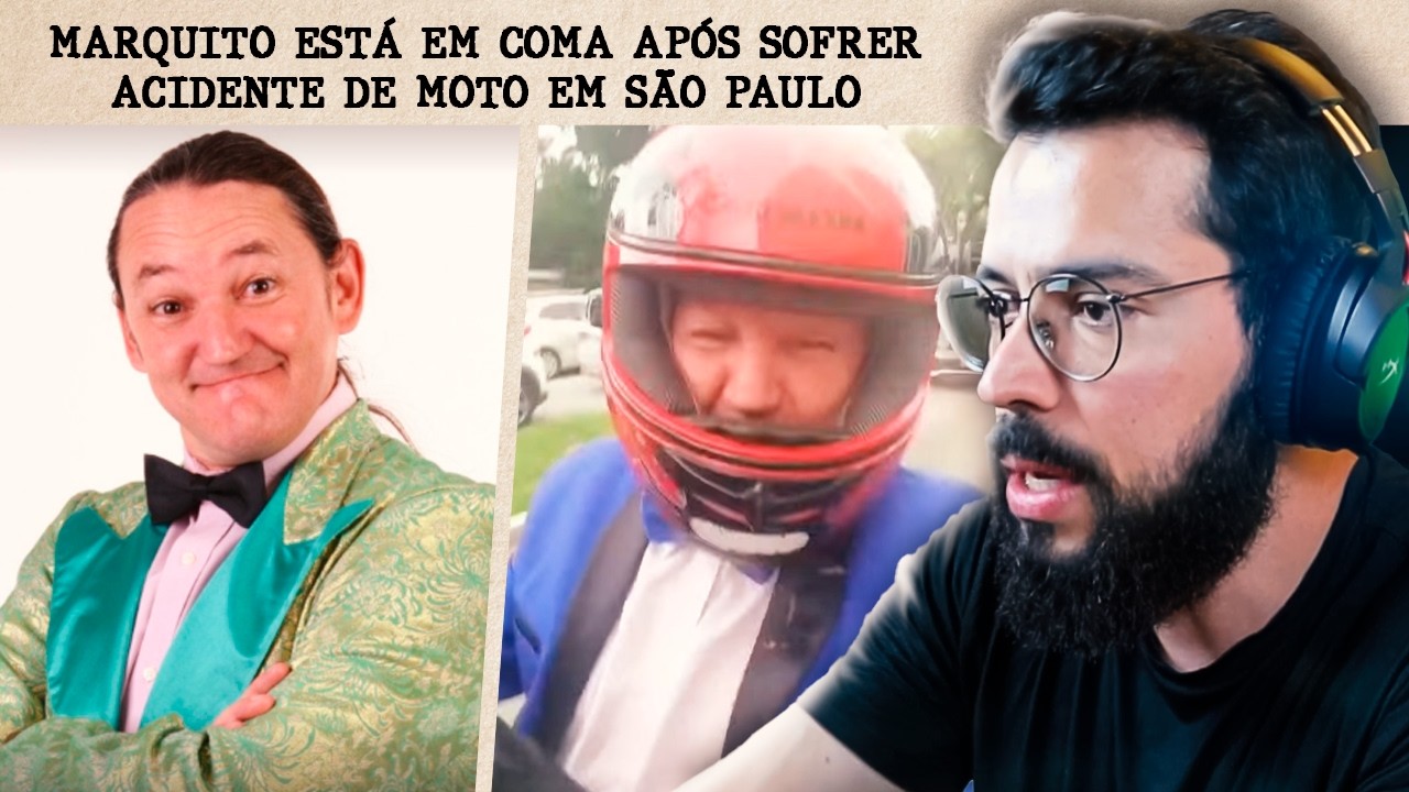 URGENTE! MARQUITO EST&Aacute; EM COMA AP&Oacute;S ACIDENTE DE MOTO