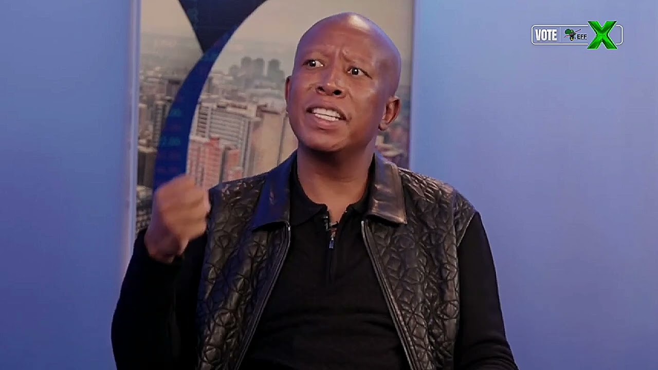 EFF President Julius Malema's interview with JenniferZabasajja Anchor of Bloomberg TV