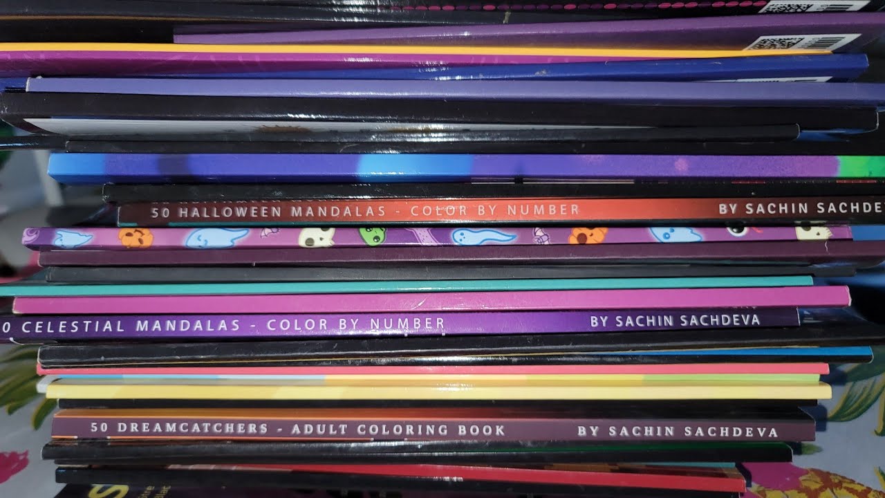 Favorite Color By Number Coloring  Books-  (Part 2) 2024