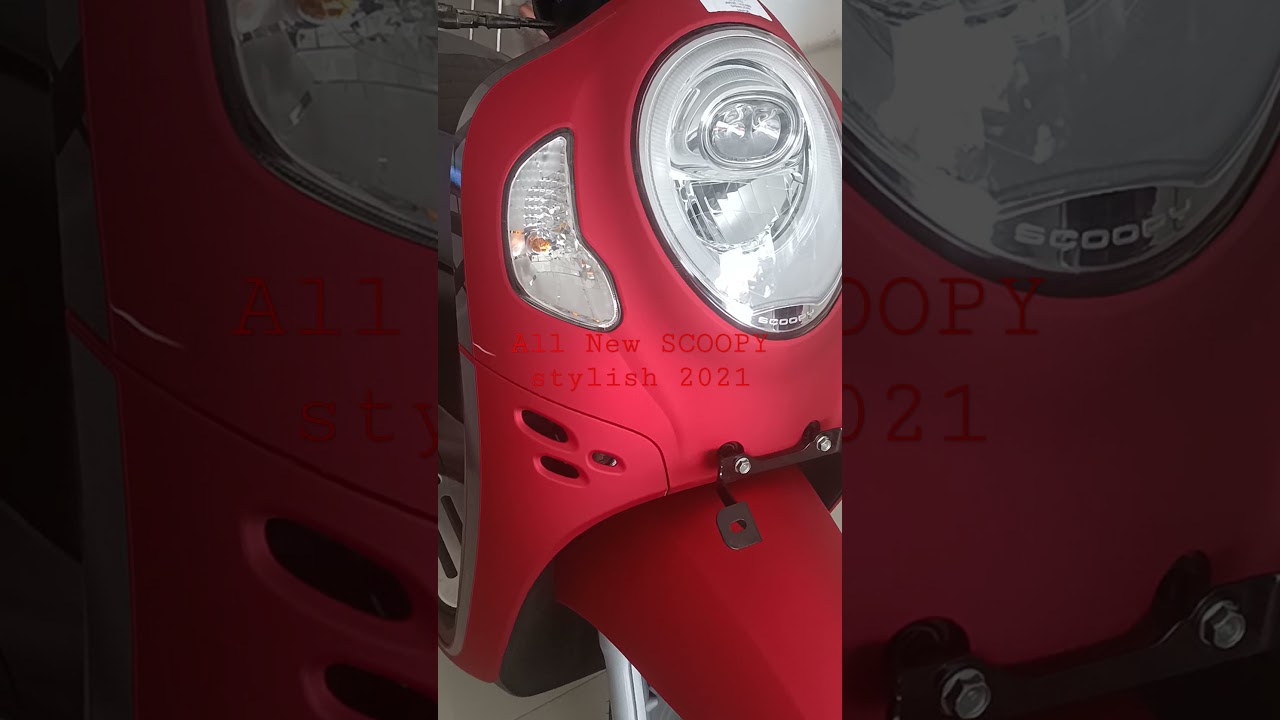 All New Honda Scoopy Stylish 2021