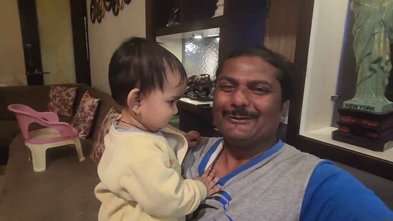 गौमाता को रोटी देकर शुरू हुआ दिन ❤️ फिर तियान्श के साथ मस्ती 😄