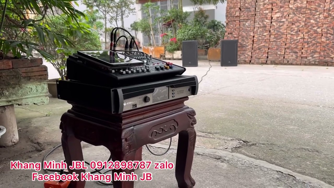 Crown I-TECH 🟡 4*3500HD so sánh sự khác biệt chất âm mặc định và giá trị DSP 🎧