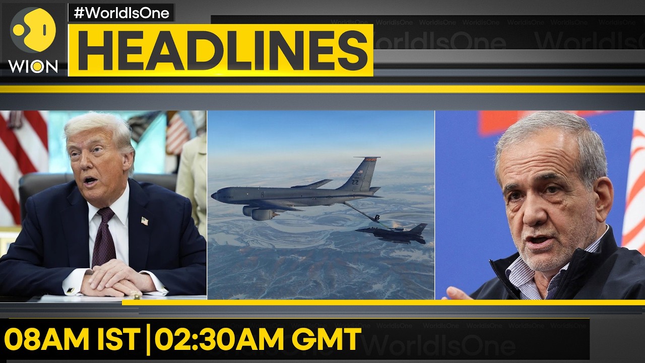 PM Modi Urges Diplomacy With Pezeshkian | US Refueling Plane Crashes In Iraq | WION Headlines
