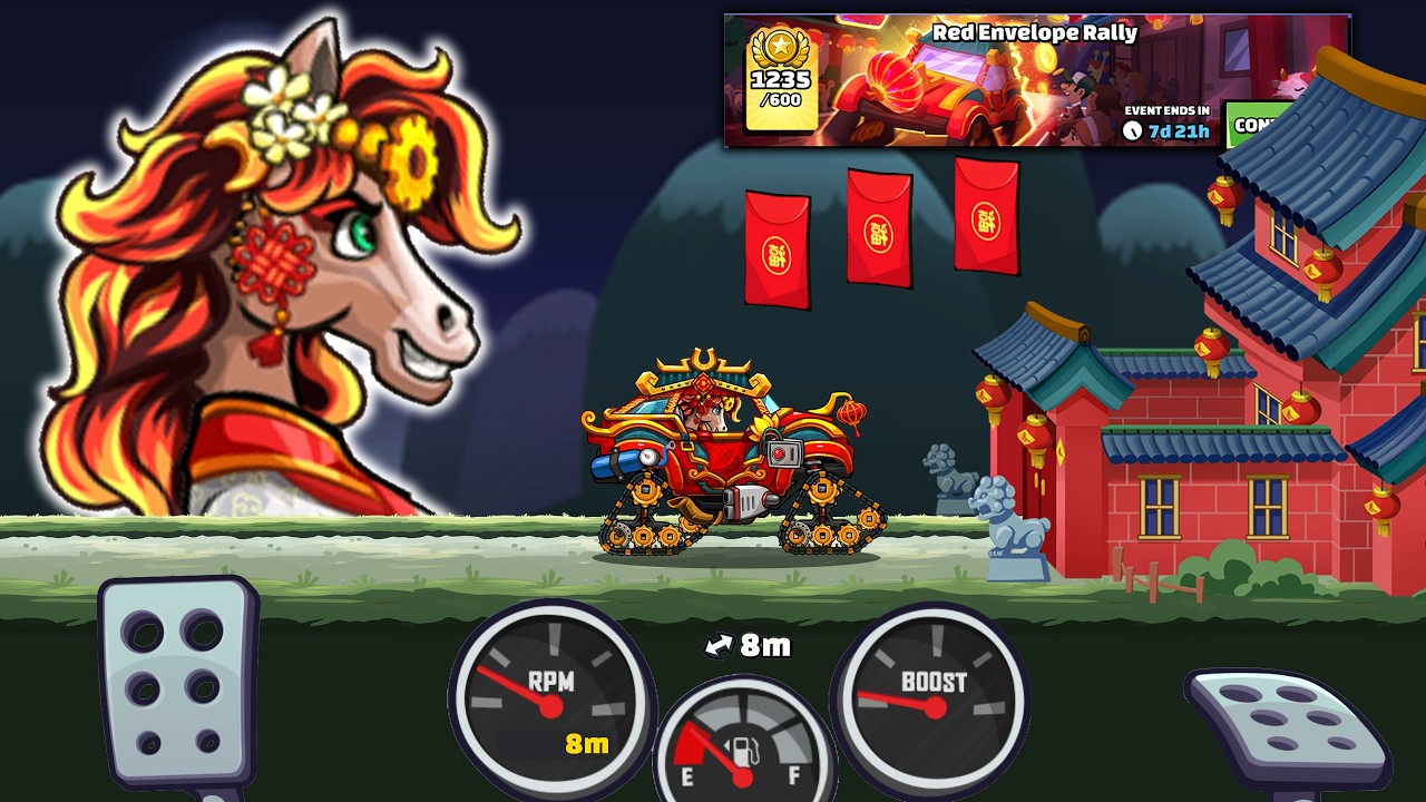 CHINESE NEW YEAR 2026 EVENT - Hill Climb Racing 2 Walkthrough gameplay