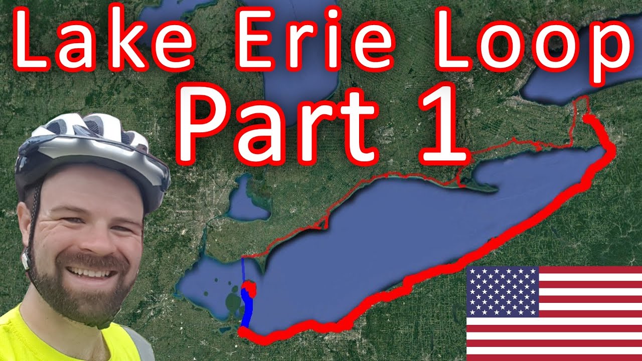 Lake Erie Bike Loop - Part 1 - Niagara Falls to Sandusky, OH