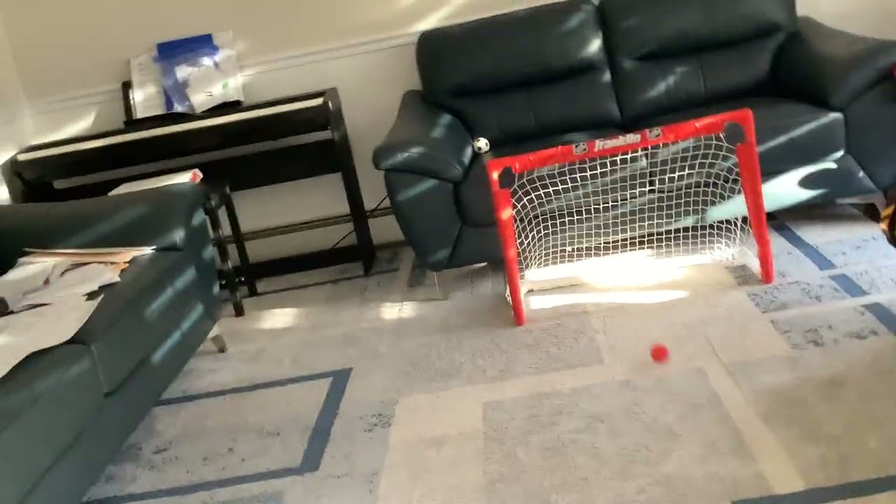 In the middle of the 🥅 