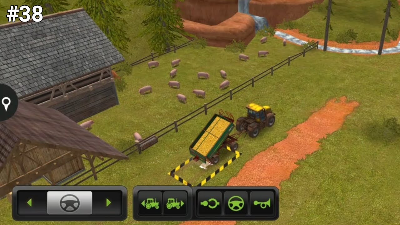 Farming Simulator 18 Timelapse Gameplay #38 (Android, iOS)