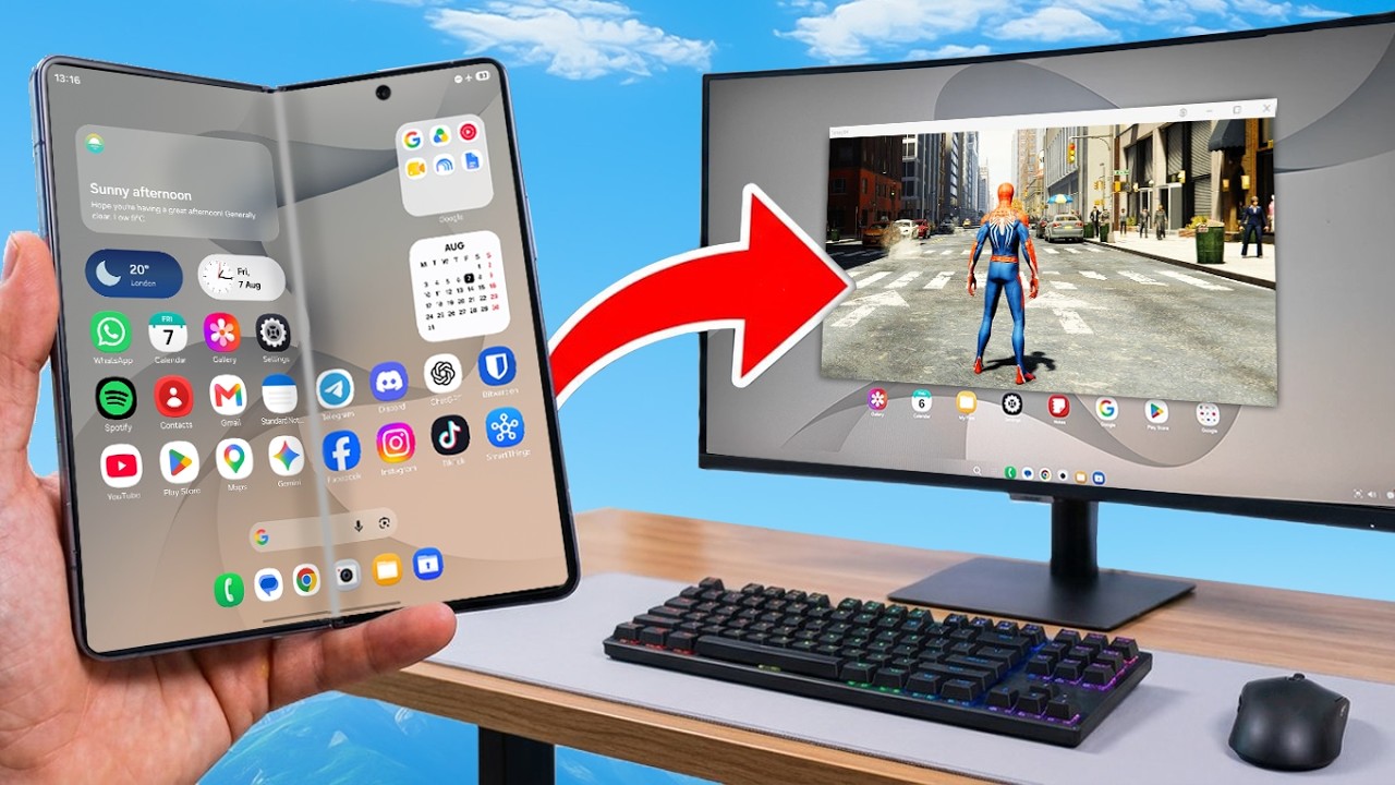 I Turned a Galaxy Z Fold 8 Ultra Into My Only Computer