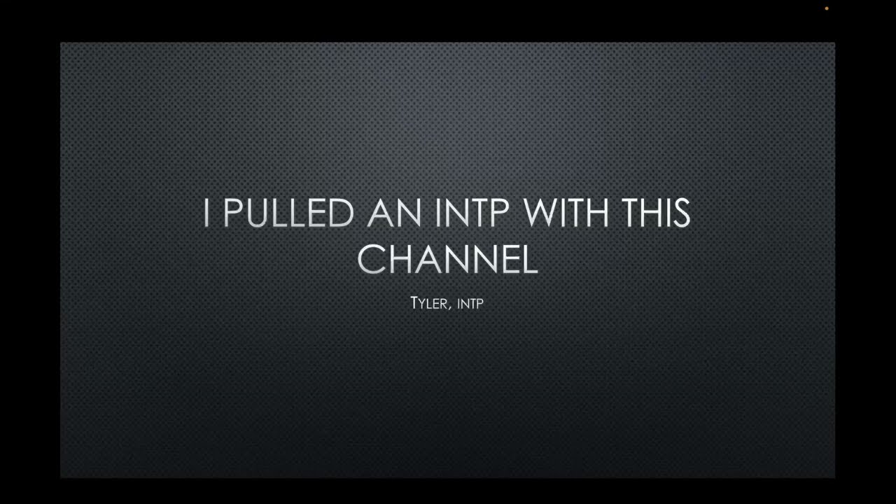 I Pulled an INTP with this Channel (Channel Updates)