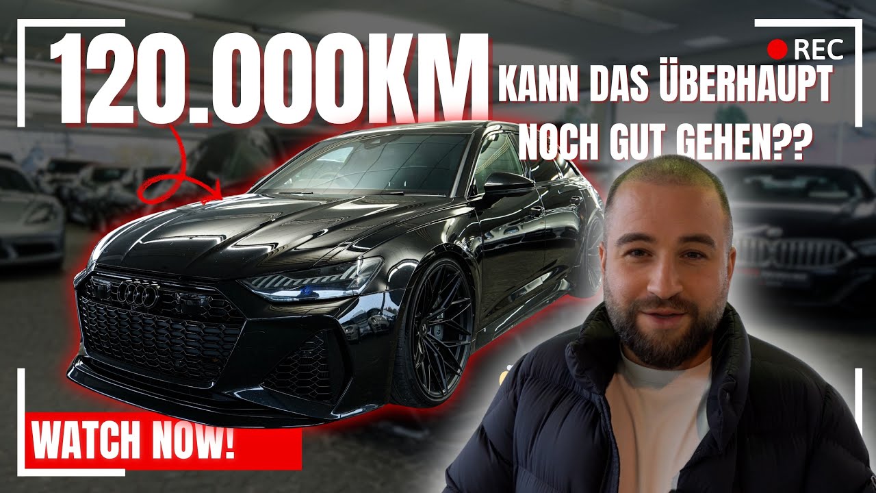 Mein Audi RS6 mit 120.000KM ?? 🤔🤯 | wie lange geht das gut? | ASG Remscheid 