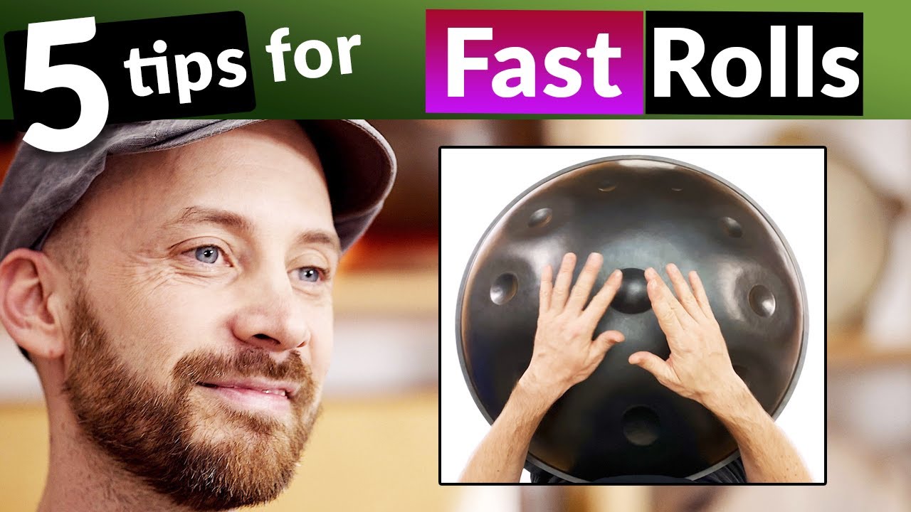 Handpan Lessons: Fast Rolls [in 5 steps]