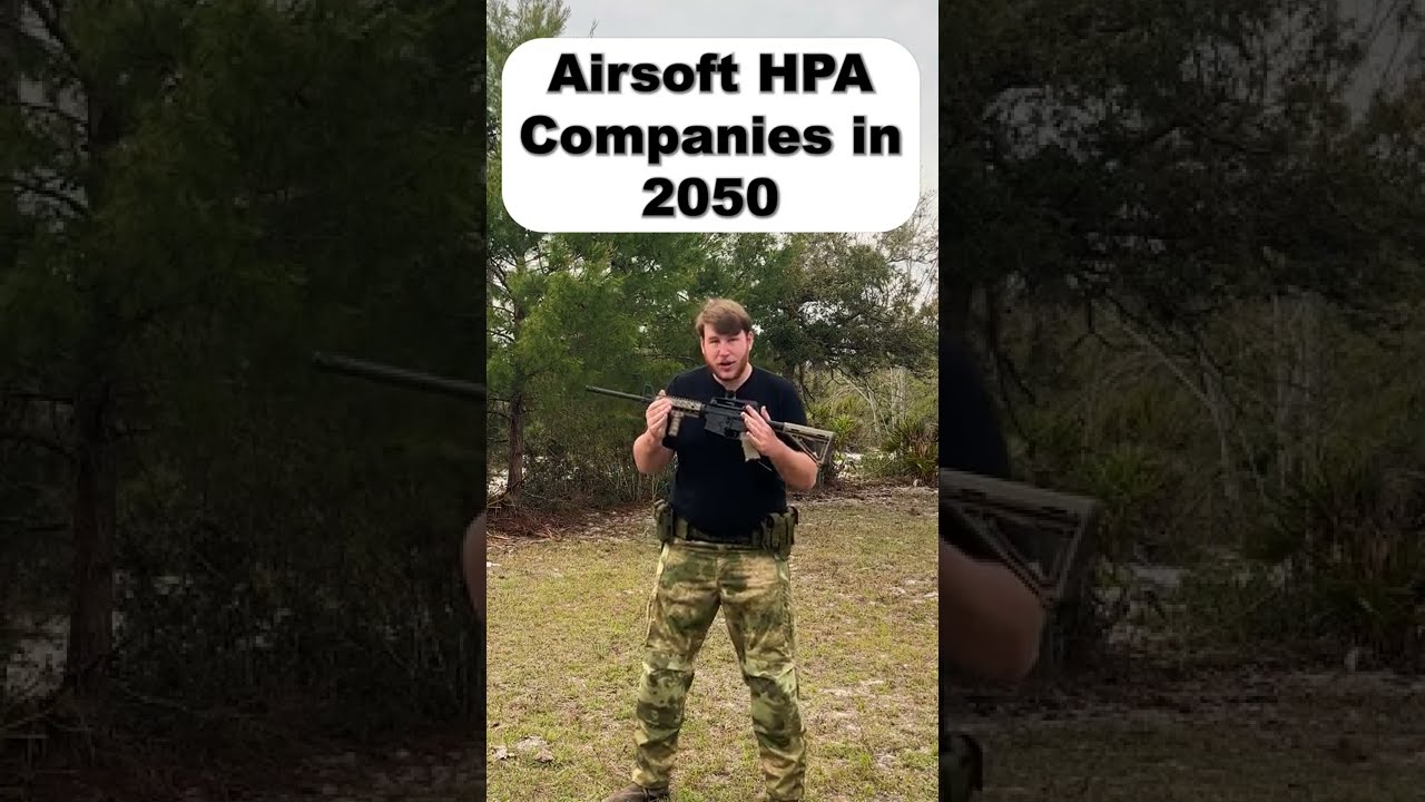 Airsoft Hpa companies in 2050 be like.... #shorts