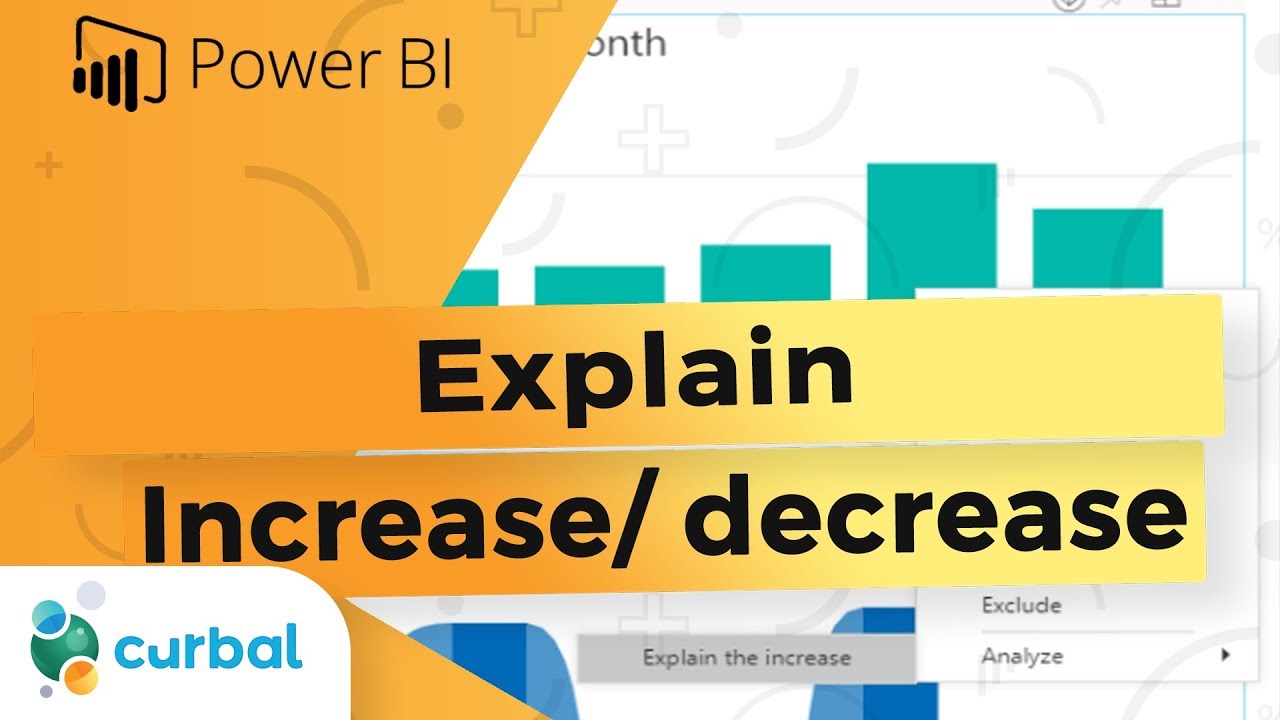 Explain the increase decrease ML algorithm in Power BI