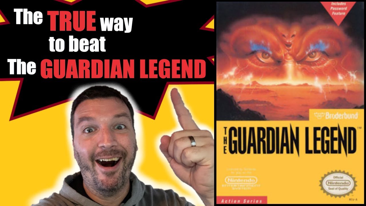 The CORRECT way to beat THE GUARDIAN LEGEND NES complete walkthrough