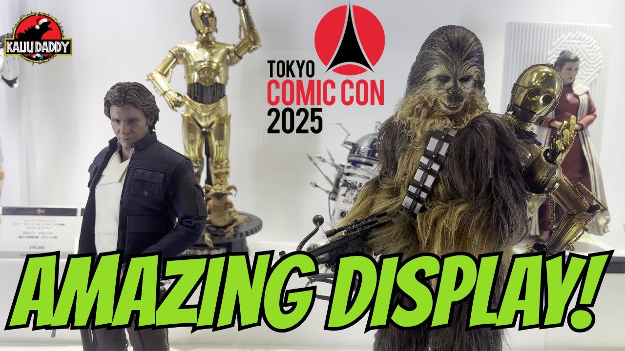 Tokyo Comic Con 2025!! Hot Toys, Годзилла, Звездные войны и многое другое!