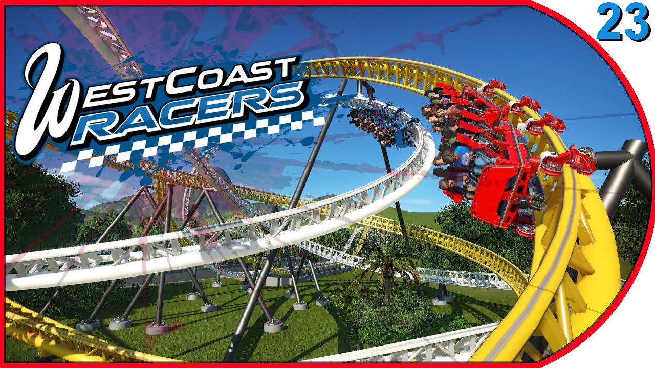 Planet Coaster Recreations 23 - West Coast Racers Six Flags Magic Mountain