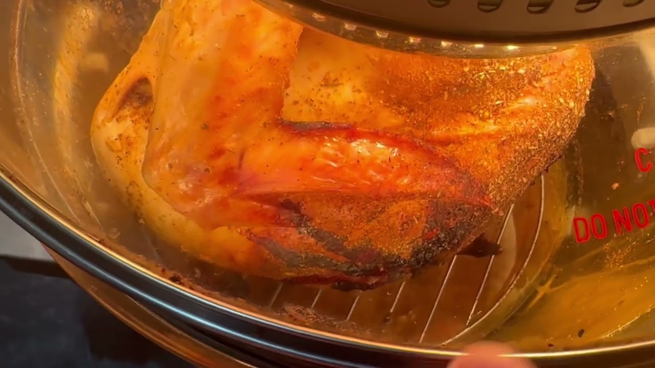 Air Fried Whole Turkey! Big Boss Oil-Less Fryer