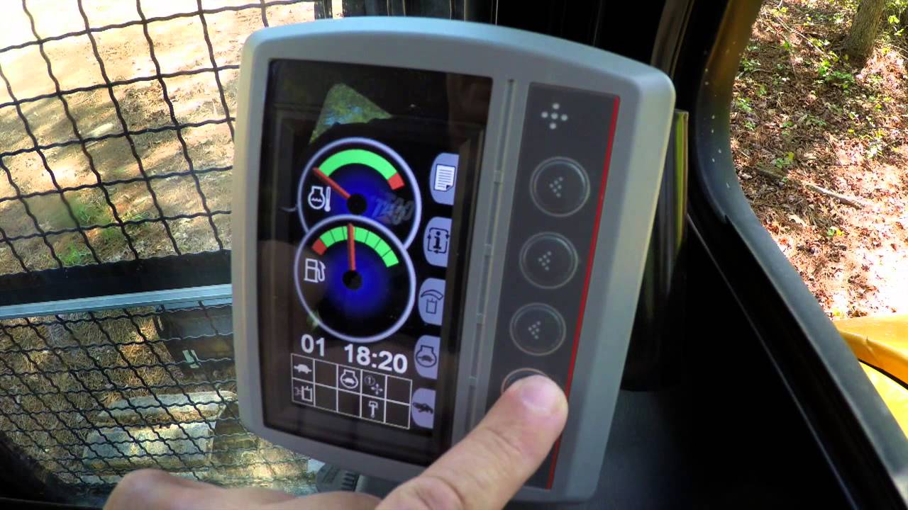 Cat® Mini Excavator COMPASS Monitor: Full Demo
