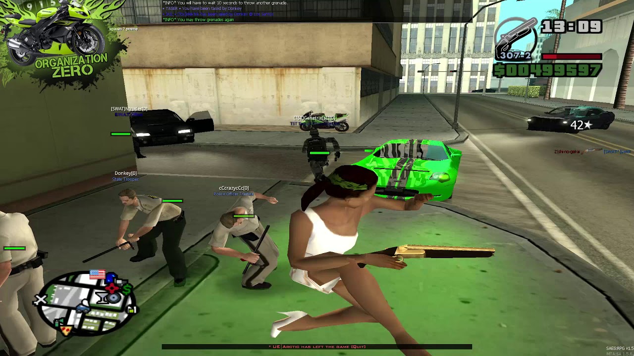 SAES:RPG | Too many cops !