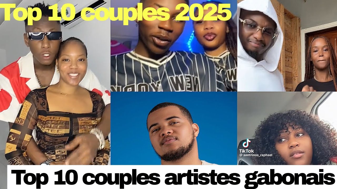 TOP 10 COUPLES ARTISTES GABONAIS 2025|Waza no limite tantine(l’oiseau rare,emma’a,eboloko,Dementos)