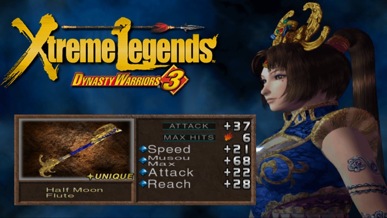 Zhen Ji - 5th Weapon | Dynasty Warriors 3: Xtreme Legends (4K, 60fps)