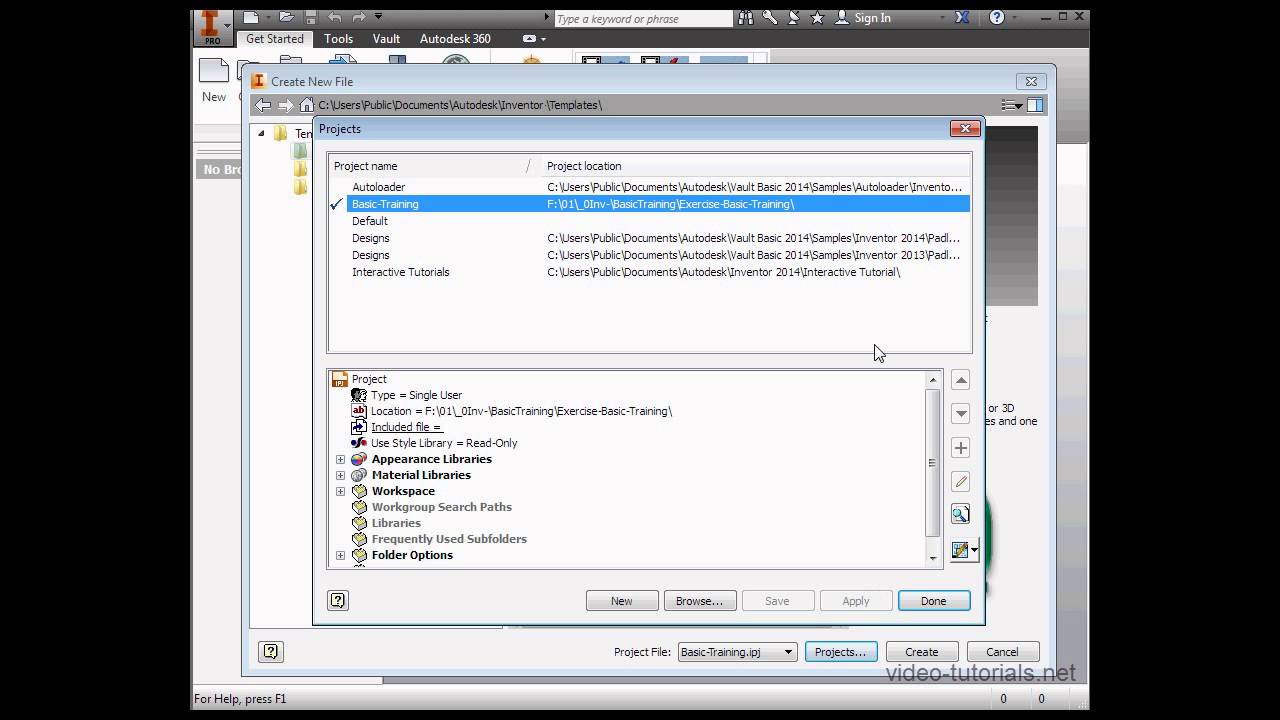 How to create your first sketch #1   AutoDesk Inventor Tutorials for Beginners