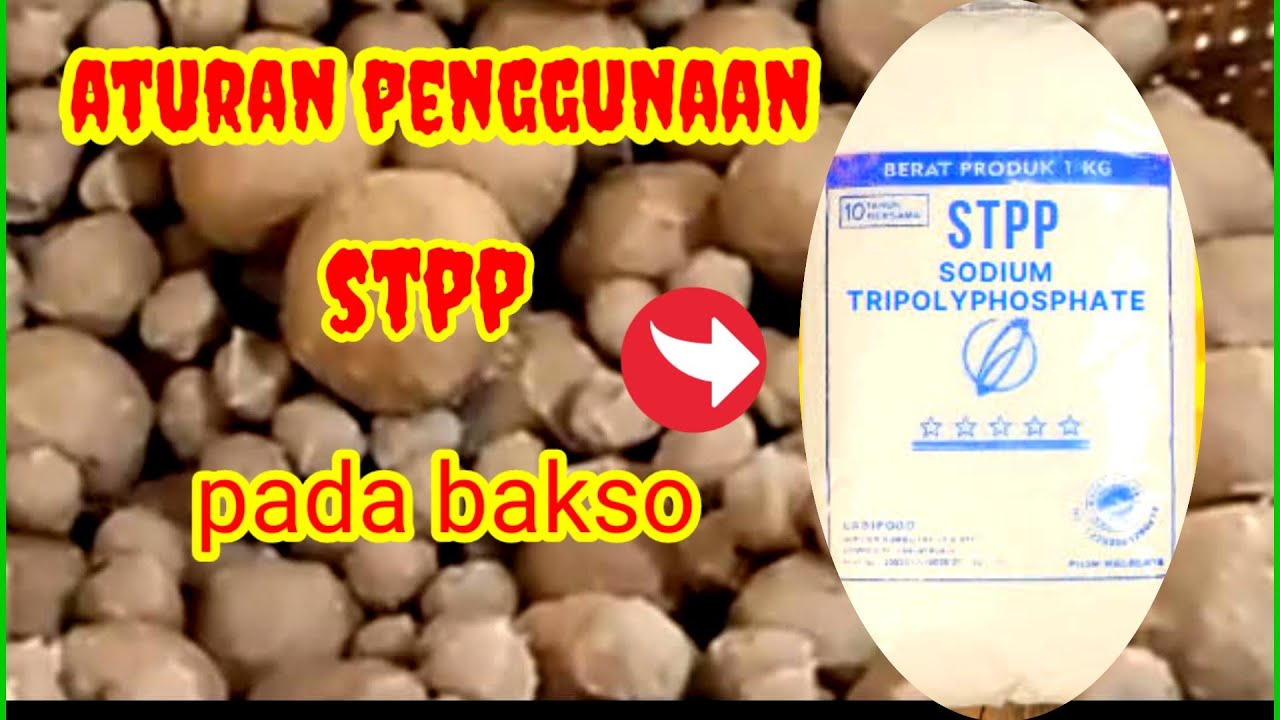 TAKARAN PEMAKAIAN STPP PADA BAKSO,,‼️penjual bakso