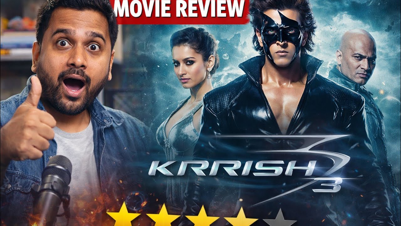 🦸‍♂️🔥 Krrish 3 Movie Review | Full Hindi Review | Hrithik Roshan | Superhero Action