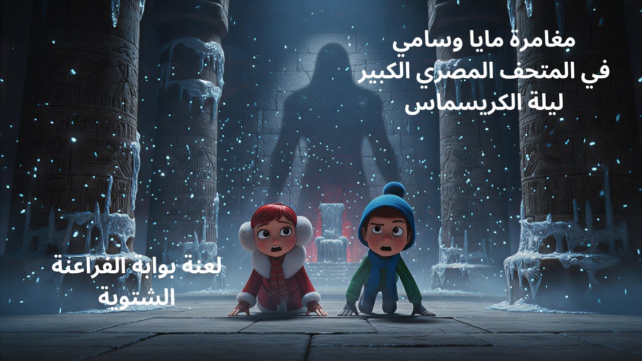 لعنة بوابة الفراعنة الشتوية | قصة كرتونية مرعبة #كرتون #ديزني #بيكسار #كريسماس