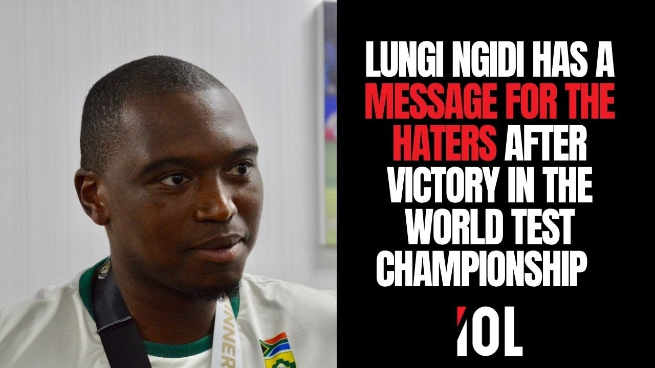 Lungi Ngidi has a message for the haters, talks fitness, Temba Bavuma, World Championship glory