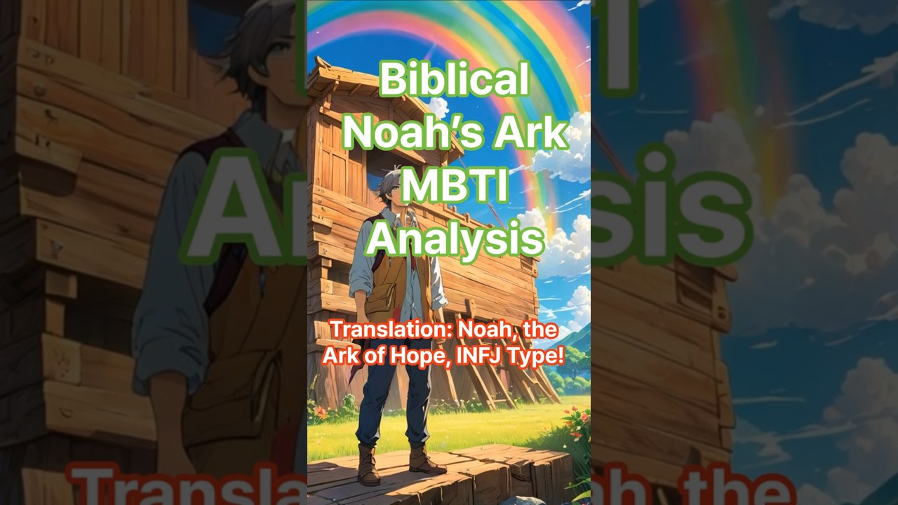 Biblical Noah’s Ark MBTI Analysis