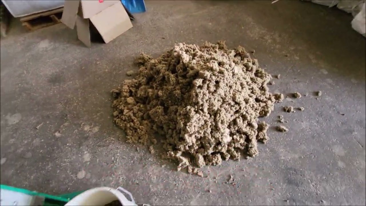 Shredding and making wool pellets, make your own high quality sheep wool pellets